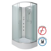Душевая кабина Niagara Classic NG-33194-14LBKG (110х90х200) средний поддон(26см),стекло матовое,4 места