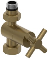 Вентиль прямой крест (G 1/2&quot; НР х G 3/4&quot; НГ)