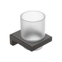 AQM7311GM Tivoli Стакан для зубных щеток, латунь/матовое стекло, металл