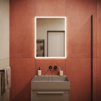 Зеркало для ванной комнаты SANCOS Palace 600х800 с подсветкой, арт. PA600