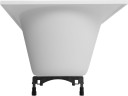 Ванна из искусственного камня Uperwood Lotus 180x80 см, белая