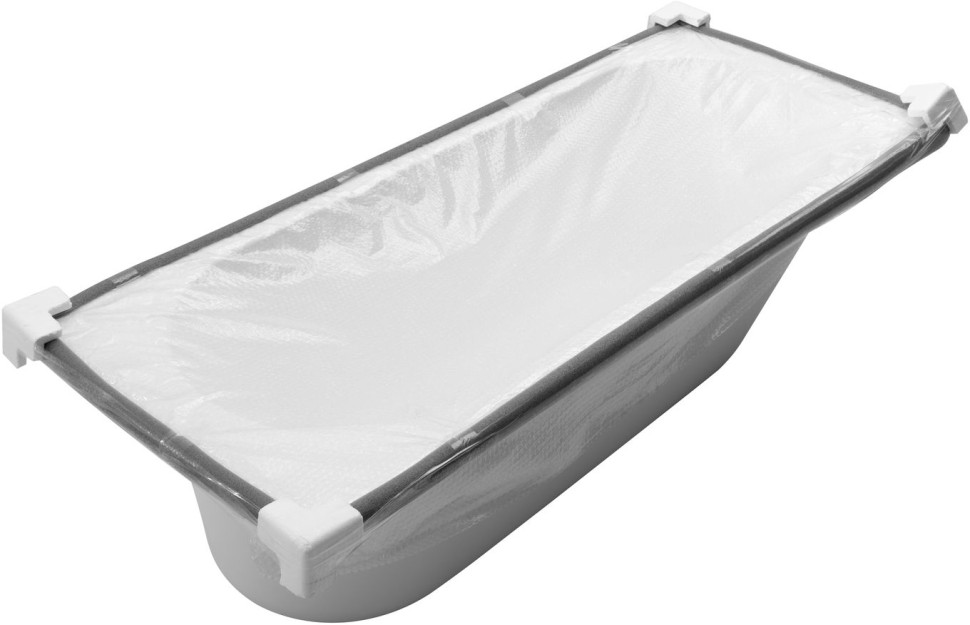 Ванна из искусственного камня Uperwood Lotus 180x80 см, белая