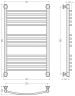 Богема+ выгнутая 800х500
