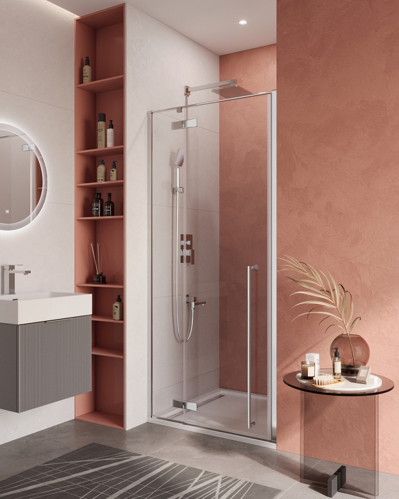 Душевая дверь Cezares LINER-B-12-120-C-Cr-L