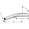 Ручной душ Hansgrohe Rainfinity 130 3jеt, цвет: шлифованная бронза 26864140