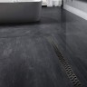 Душевой желоб MILLEAU Level M750LB с комбинированным затвором и черной декоративной решеткой