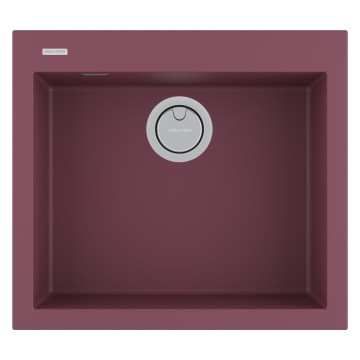 Мойка DECORATION 56, ACRYSTONE, PM935650-ME, MERLOT, 560х500 мм, Paulmark