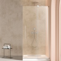 Душевая перегородка Волк-Ин (Walk-In) VSW-4WSL120CL-R, правая, 1200*2000, хром, стекло прозрачное