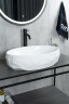 Раковина Gid 9030wx 51241 накладная белая 60x40x15