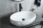Раковина Gid 9030wx 51241 накладная белая 60x40x15