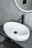 Раковина Gid 9030wx 51241 накладная белая 60x40x15