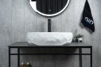Раковина Gid 9030wx 51241 накладная белая 60x40x15