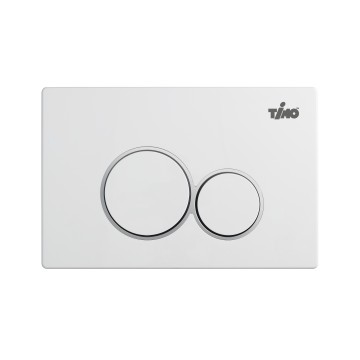 Кнопка смыва TIMO KULO FP-001W (250x165) white, шт