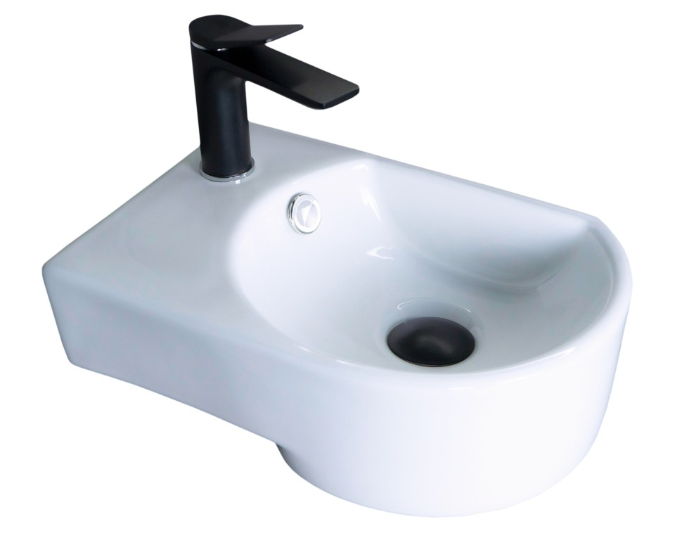 Раковина Gid N9273R 61106R подвесная белая 41x27x14