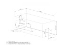 Акриловая ванна с каркасом Uperwood Infinity 170x70 см, белая