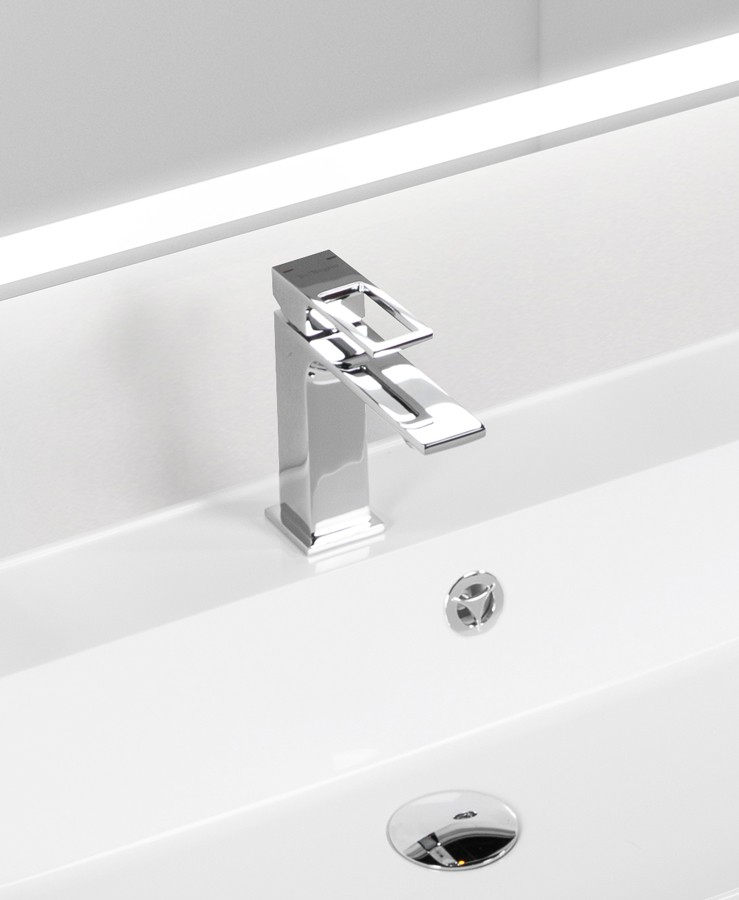 Смеситель для раковины BelBagno LUCE LUC-LVM-CRM