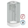 Душевая кабина Niagara Classic NG-3301-14 (90х90х215) средний поддон(26см),стекло матовое,4 места