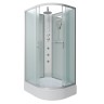 Душевая кабина Niagara Classic NG-33194-14LBKTG (110х90х210) средний поддон(26см),стекло матовое,4 места