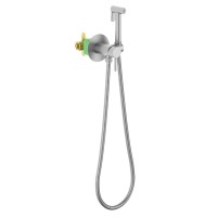 Смеситель встроенный с гигиеническим душем Timo Saona 2338/13SM никель