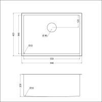 Мойка EMAR EMB-132 EMB-132 PVD Nano Dark
