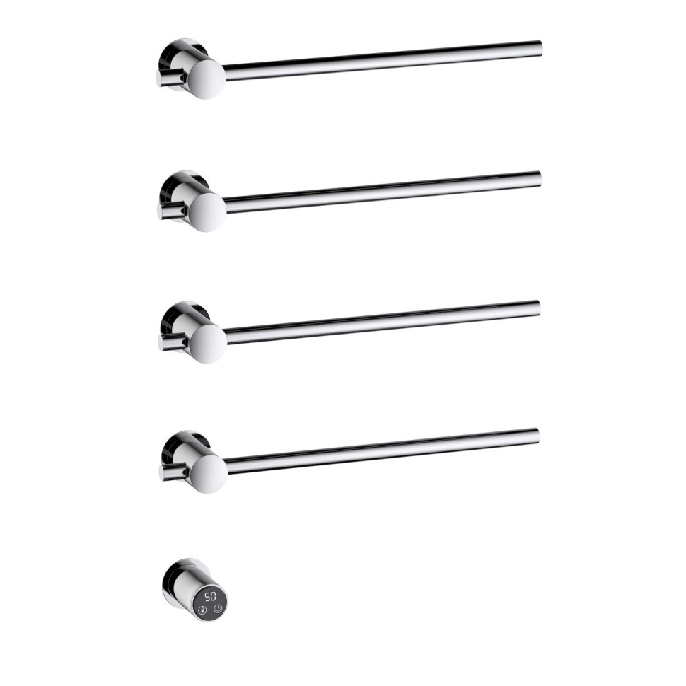 Полотенцесушитель электрический, встроенный Timo Saona 040/00SM хром