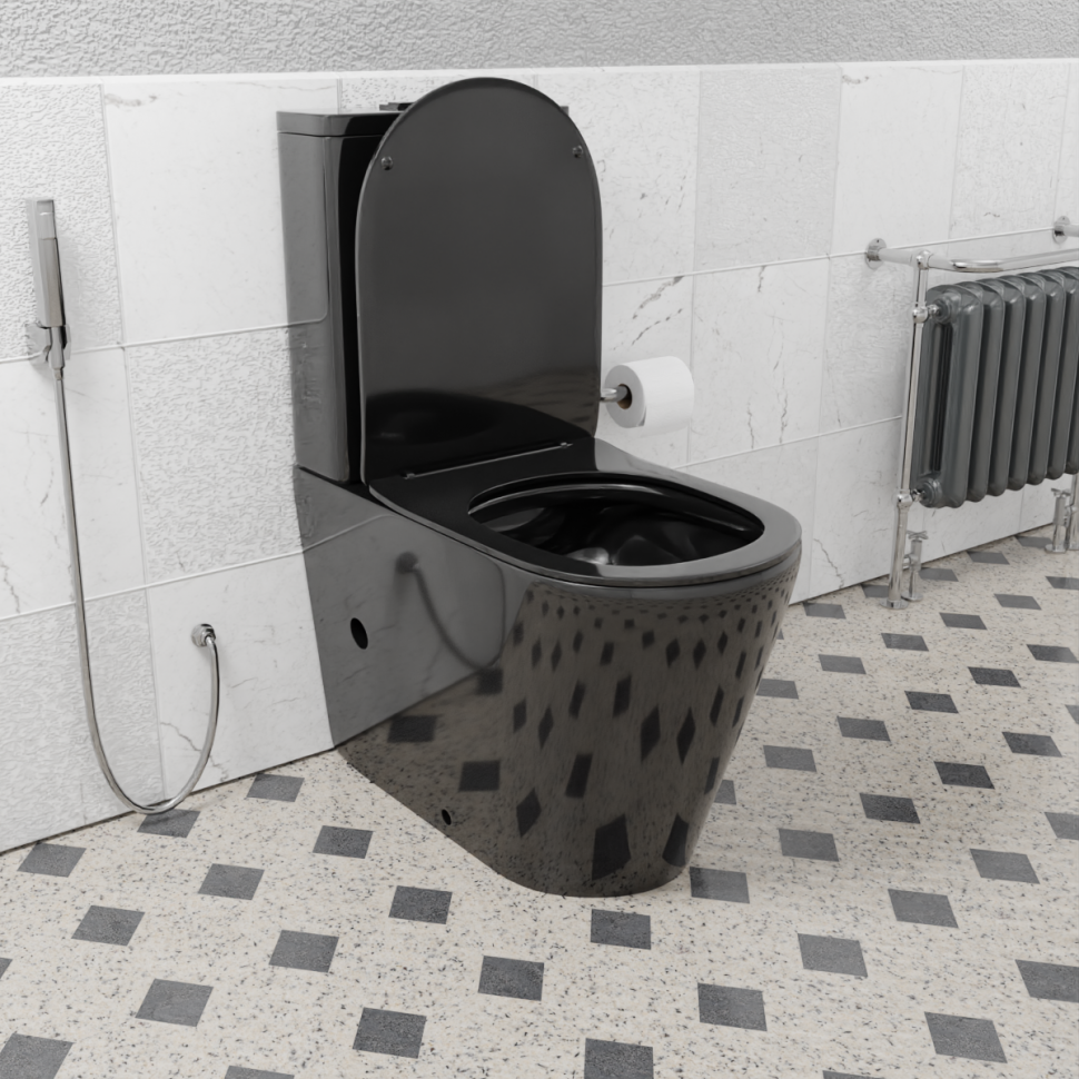 Унитаз напольный CeramaLux 2178 -18