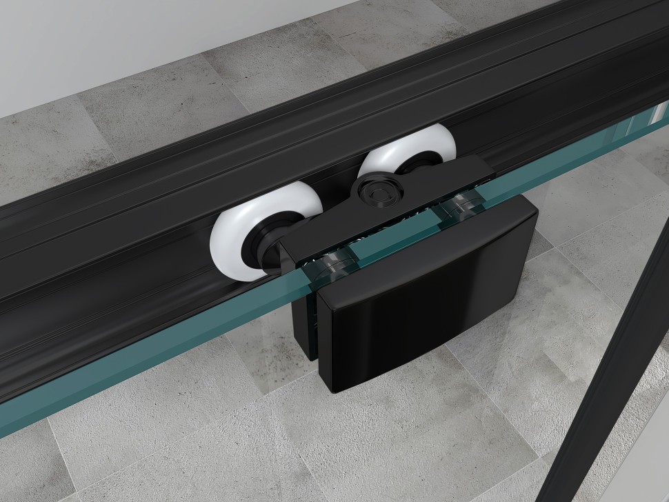 Душевая дверь ABBER Schwarzer Diamant AG33180BH