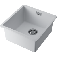 Кухонная мойка Omoikiri Kata 40-U-WH Artgranit/белый