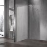 Душевая перегородка Walk-In VSW-1H110CLBN, 1100*2000, брашированный никель, стекло прозрачное