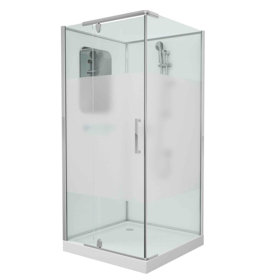 Душевая кабина Grossman Classic GR170QL (100х100х205) дверь распашная,4 места