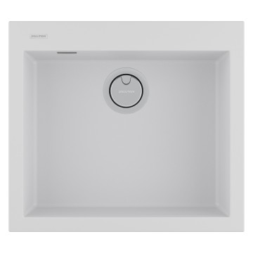 Мойка DECORATION 56, ACRYSTONE, PM935650-WH, WHITE, 560х500 мм, Paulmark