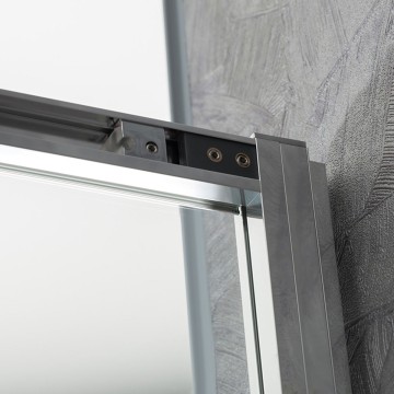 Душевая дверь Слим-У (Slim-U) VDS-2SU120CL, 1200, хром, стекло прозрачное
