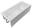 Акриловая ванна с каркасом Uperwood Infinity 175x70 см, белая