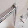 Душевая шторка на ванну CEZARES SLIDER-VF-11-100/150-P-Cr