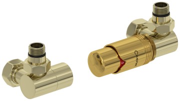 Автоматический терморегулятор 3D правый (G 1/2" НР х G 3/4" НГ)
