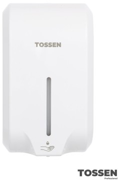 TOSSEN AL-7206 PW - сенсорный диспенсер для мыла/дезинфицирующих средств (коллекция «Классический белый»)