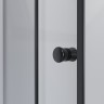 Душевой уголок Niagara Eco NG-018-14QT (100х80х195) низкий поддон(13см),черный,стекло тонированное,2 места