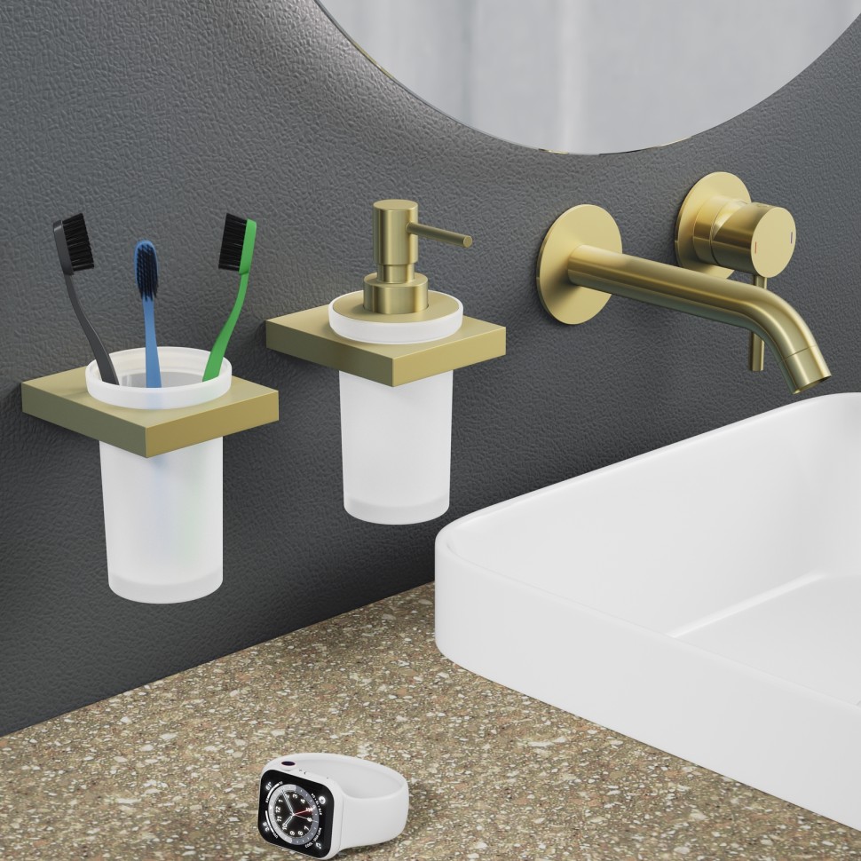 Дозатор Timo Petruma 15239/17 золото матовое