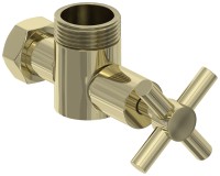 Вентиль угловой крест (G 1&quot; НР х G 3/4&quot; НГ)