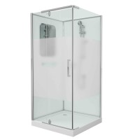 Душевая кабина Grossman Classic GR170QR (100х100х205) дверь распашная,4 места