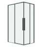 Душевое ограждение Grossman Galaxy 300.K33.01.9080.42.00 (90*80*195) прямоугольник,раздвижная,графит сатин,стекло прозрачное,1 место