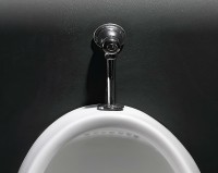 Писсуар подвесной , кнопочный слив в пол. CeramaLux Х545S