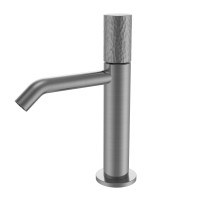 Смеситель для раковины Аура (Aura) VBF-6AU1GM, вороненая сталь