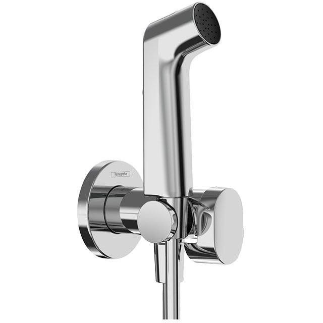 Гигиенический душ Hansgrohe со смесителем, держатель, цвет: хром 29232000