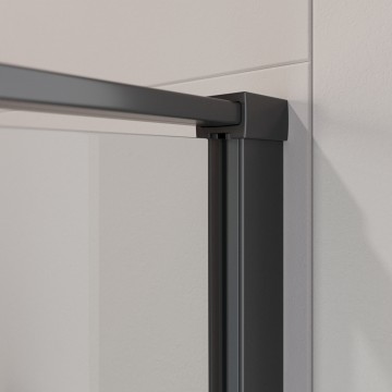 Душевая дверь Cezares LINER-B-12-90-C-NERO-L