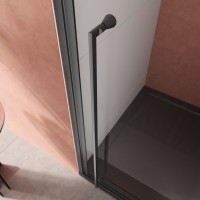 Душевая дверь Cezares LINER-B-12-90-C-NERO-L