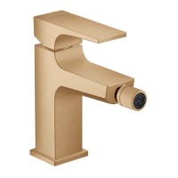 Смеситель для биде Hansgrohe Metropol со сливным клапаном Push-Open 32520140 бронза