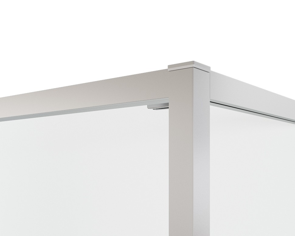 Душевой уголок Tesi VSRW-7TS9012CL, 1200*900, хром, стекло прозрачное