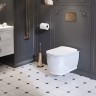 Унитаз Royal 263K19002RS (520*360*345) подвесной БЕЗОБОДКОВЫЙ, 2 места