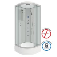 Душевая кабина Niagara Classic NG-3301-14F (90х90х215) средний поддон(26см),стекло матовое,4 места